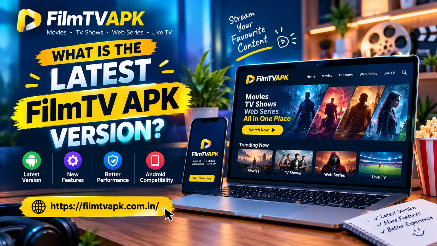 FilmTV APK Version Features
